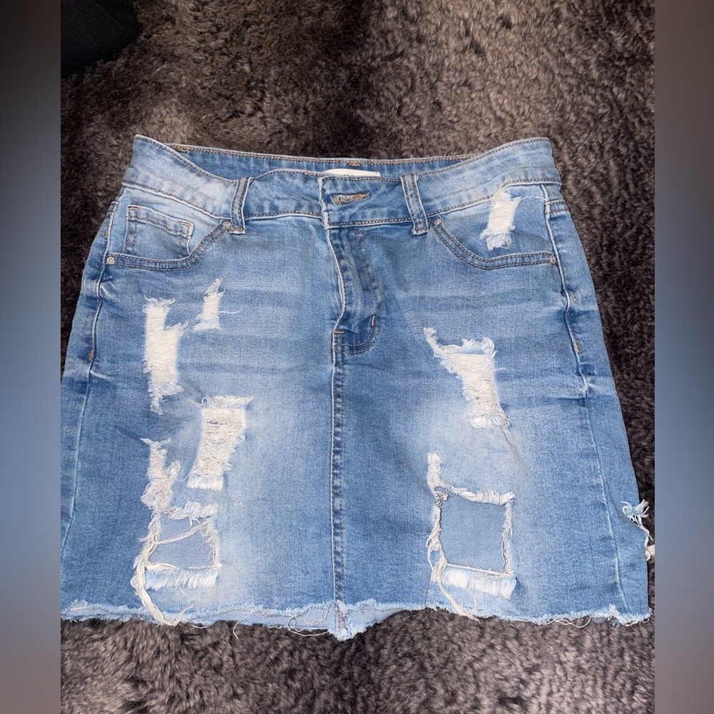 Forever 21 jean skirt